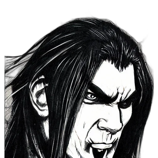 face, hair, mask, creature transparent PNG cut-out