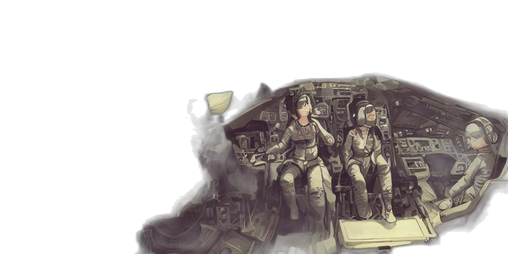 concept art, watercolor, comic book art, fantasy art transparent PNG cut-out