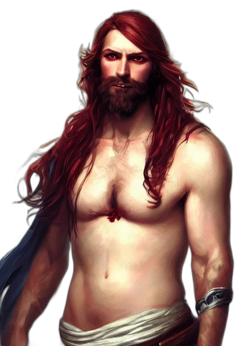 hair, fantasy art, concept art, photorealistic, comic book art, portrait, painting, years transparent PNG cut-out