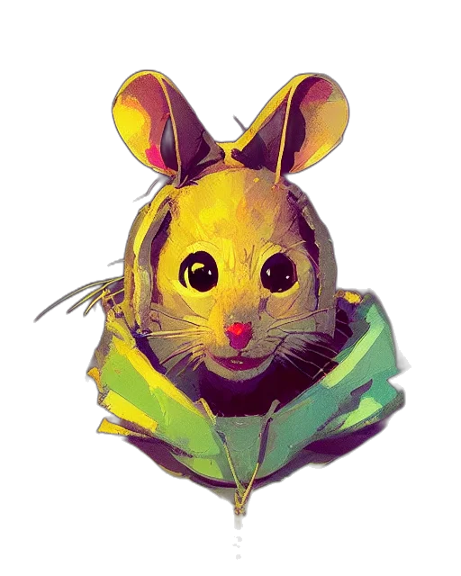 animal, creature, jacket, mask transparent PNG cut-out