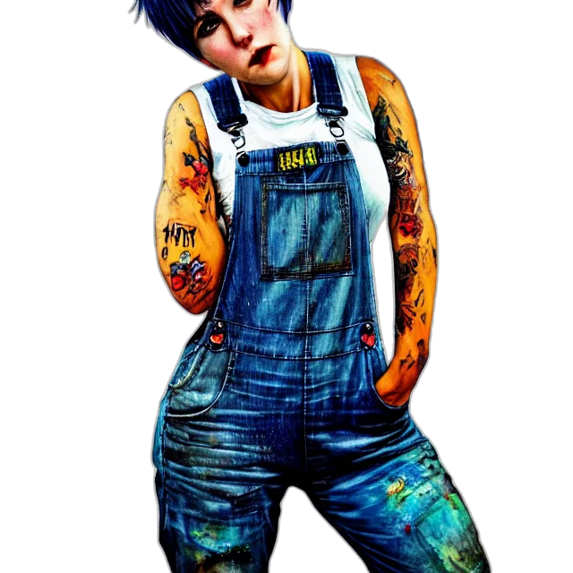 cartoon, photorealistic, watercolor, comic book art, full, body, pose, beautiful transparent PNG cut-out