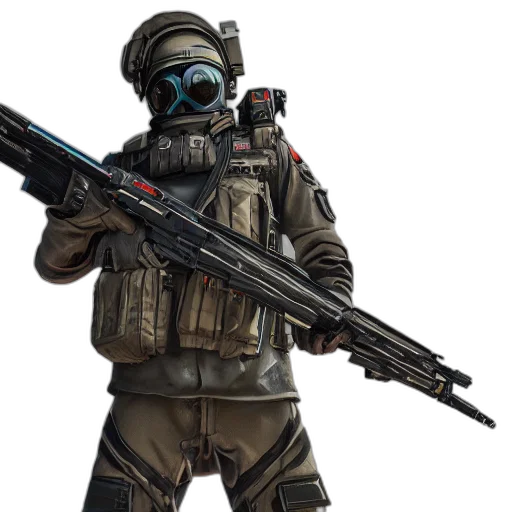 weapon, staff, concept art, 3d render, pixel art, russian, soldier, reflect transparent PNG cut-out