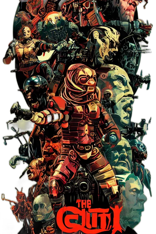 robot, comic book art, concept art, pixel art transparent PNG cut-out