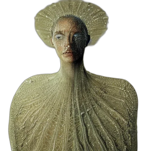 dress, mask, hair, face, 3d render, concept art, fantasy art, photorealistic transparent PNG cut-out