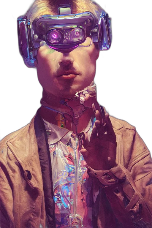 mask, face, robot, jacket transparent PNG cut-out