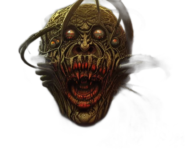 mask, face, creature, crown transparent PNG cut-out