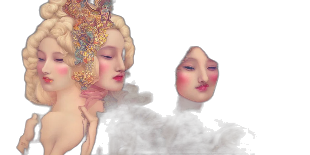 mask, face, photorealistic, fantasy art transparent PNG cut-out