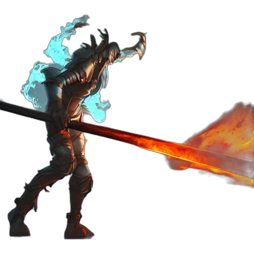 sword, staff, weapon, dragon, concept art, fantasy art, 3d render, pixel art transparent PNG cut-out