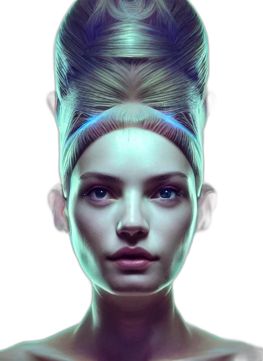 face, hair, crown, mask transparent PNG cut-out