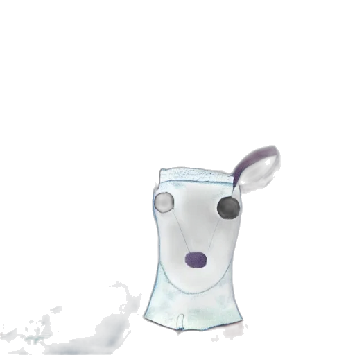 mask, bottle, robot, animal, concept art, 3d render, watercolor, fantasy art transparent PNG cut-out