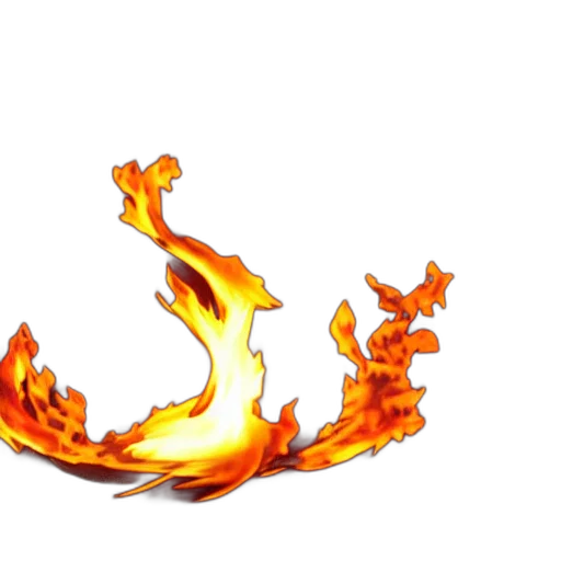 dragon, weapon, staff, hair transparent PNG cut-out