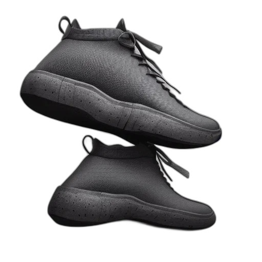 shoes, 3d render, sneakers, style transparent PNG cut-out
