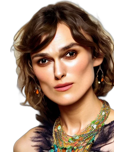 jewelry, face, photorealistic, photograph transparent PNG cut-out
