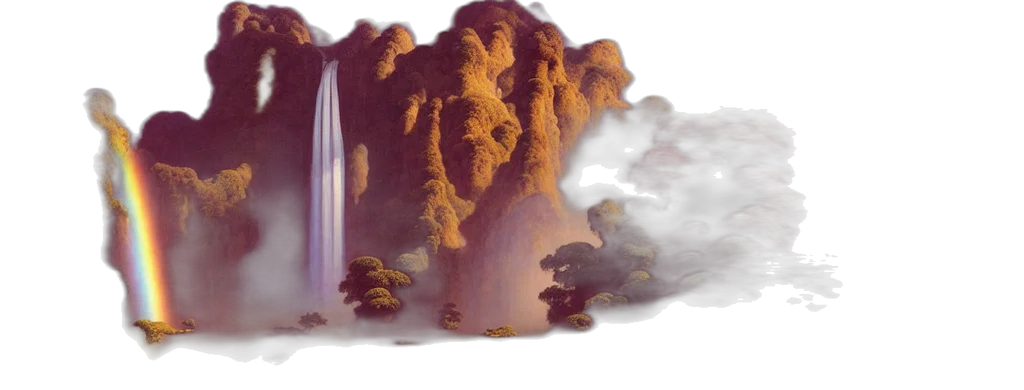 tree, dragon, crown, concept art transparent PNG cut-out