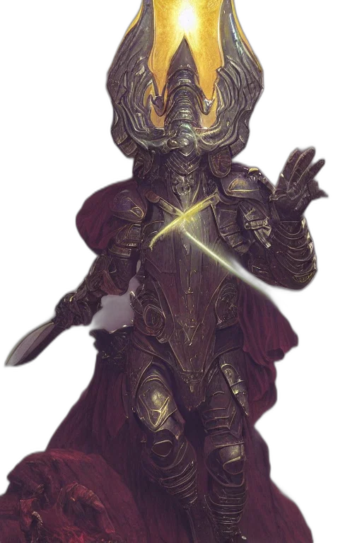 staff, sword, mask, robot, concept art, fantasy art, pixel art, 3d render transparent PNG cut-out