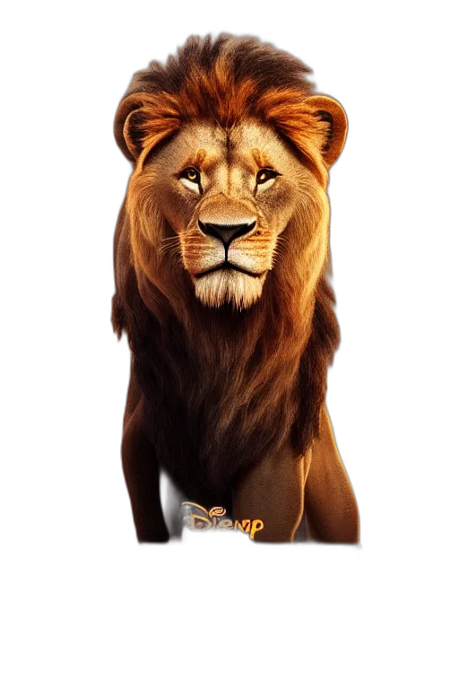 animal, crown, jewelry, face, photorealistic, fantasy art, concept art, watercolor transparent PNG cut-out