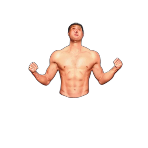 pixel art, 3d render, ideal, male, form, peak, performance transparent PNG cut-out