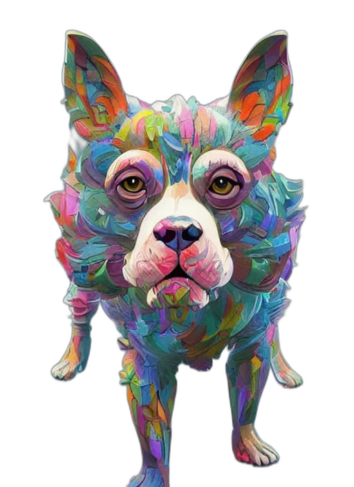 animal, creature, face, mask, watercolor, photorealistic, fantasy art, concept art transparent PNG cut-out