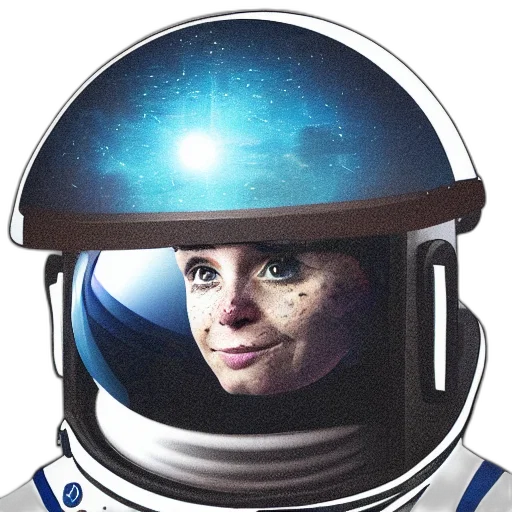 face, robot, staff, concept art, cartoon, photorealistic, pixel art, outer space transparent PNG cut-out