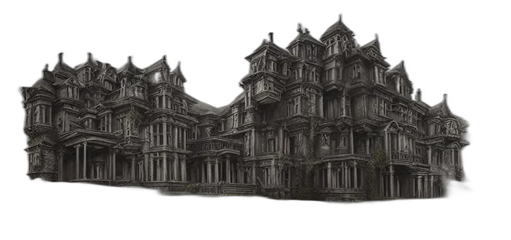 building, furniture, crown, 3d render transparent PNG cut-out