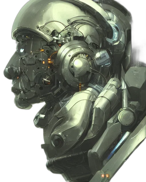 robot, face, mask, weapon transparent PNG cut-out