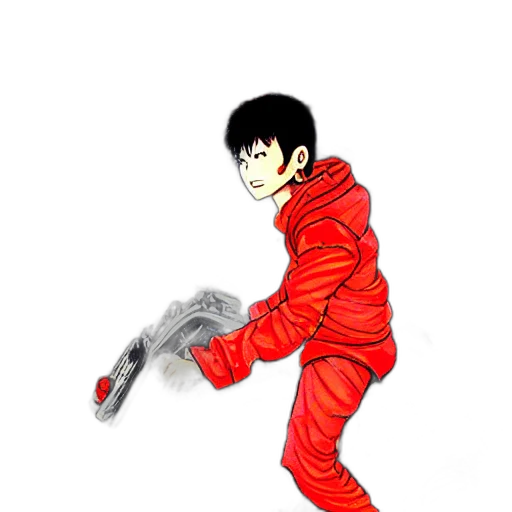 weapon, staff, robot, jacket transparent PNG cut-out