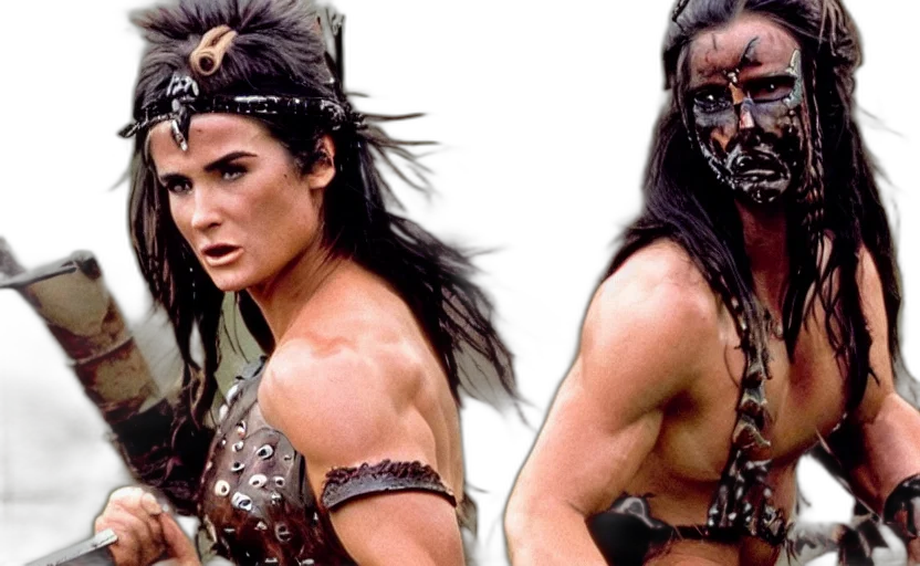 epic, photo, muscular, young transparent PNG cut-out