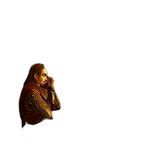 jacket, staff, hair, face, pixel art, photorealistic, concept art, 3d render transparent PNG cut-out