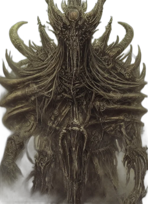 creature, mask, hair, face transparent PNG cut-out