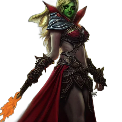 staff, fantasy art, concept art, comic book art transparent PNG cut-out