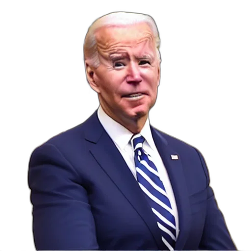 creature, face, staff, robot, joe, biden, pogchamp, photo transparent PNG cut-out