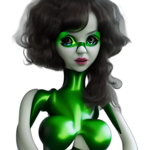 creature, robot, mask, 3d render, concept art, fantasy art, cartoon, outer space transparent PNG cut-out