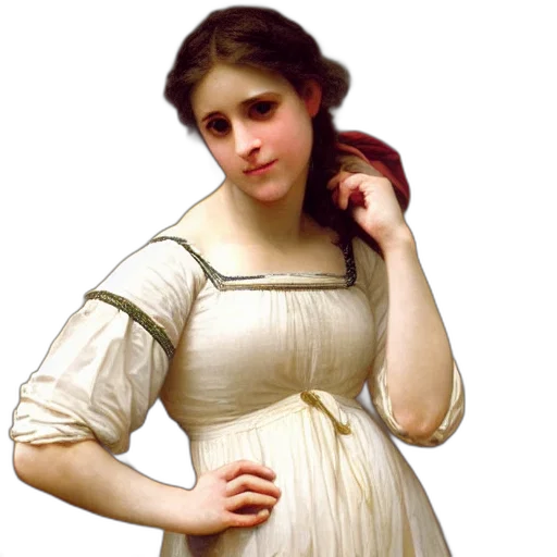 dress, face, jewelry, staff, photorealistic, oil painting, pixel art, concept art transparent PNG cut-out