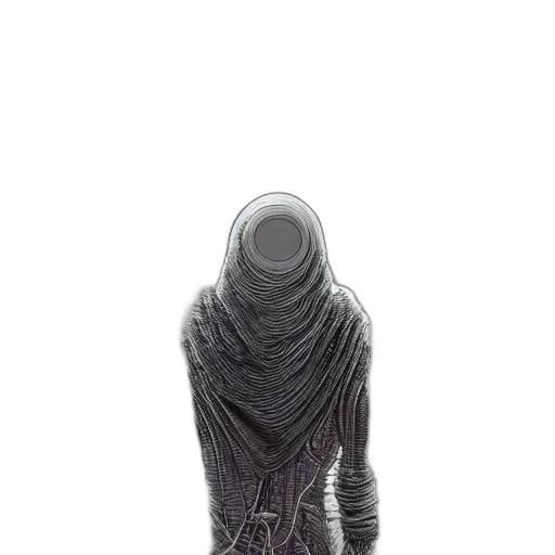 dress, creature, mask, robot transparent PNG cut-out