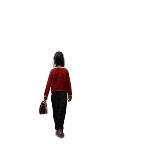 jacket, staff, dress, robot transparent PNG cut-out