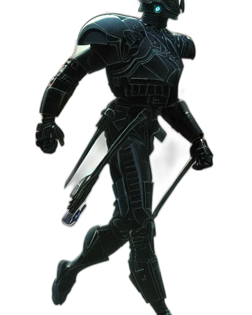 sword, robot, staff, weapon transparent PNG cut-out
