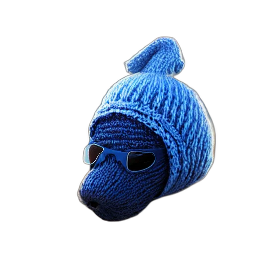hat, mask, creature, 3d render transparent PNG cut-out