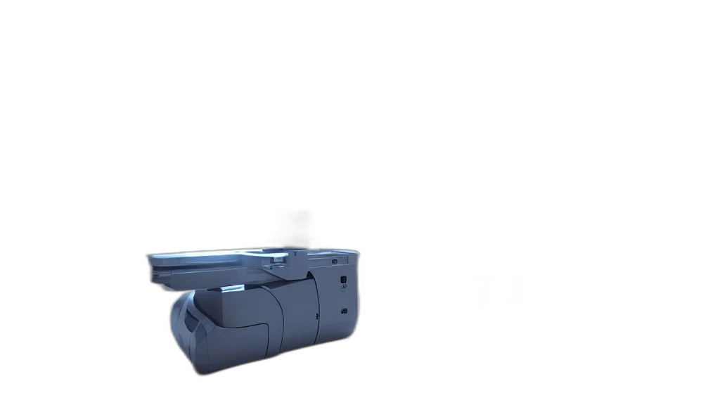 weapon, furniture, car, robot, 3d render, concept art, photorealistic, blue transparent PNG cut-out