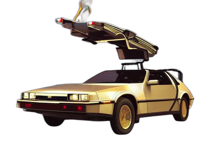 car, concept art, vfx, art, african, jesus, riding, flying transparent PNG cut-out