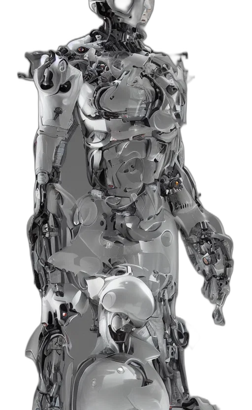robot, jewelry, 3d render, concept art transparent PNG cut-out