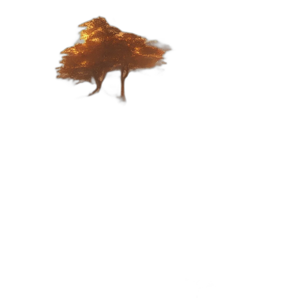 tree, hair, crown, creature transparent PNG cut-out