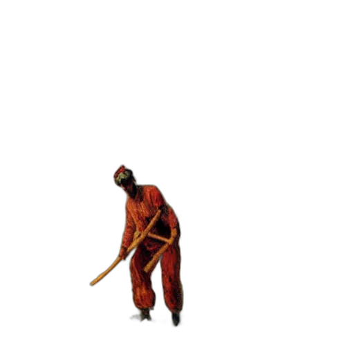 staff, weapon, creature, animal, pixel art, concept art, 3d render, photorealistic transparent PNG cut-out