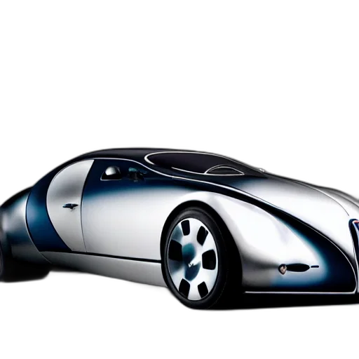 car, robot, 3d render, concept art, photorealistic, futuristic, bugatti, type transparent PNG cut-out