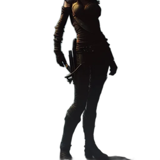 staff, dress, mask, weapon transparent PNG cut-out