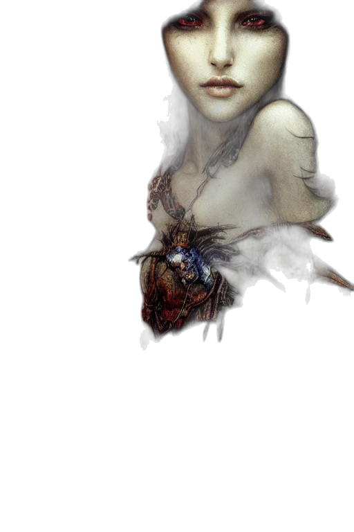 face, mask, staff, jewelry transparent PNG cut-out