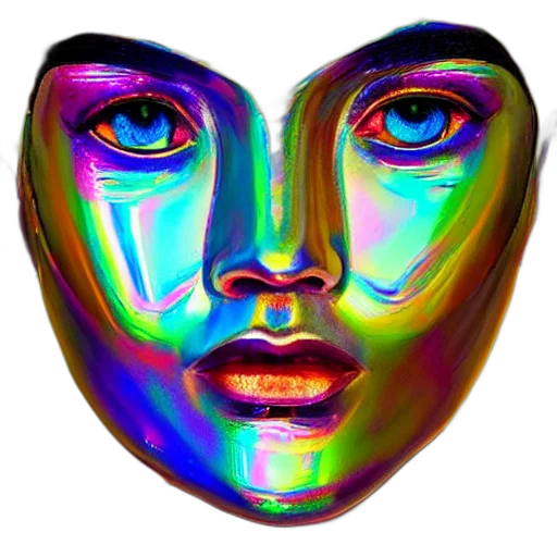 mask, face, jewelry, crown transparent PNG cut-out