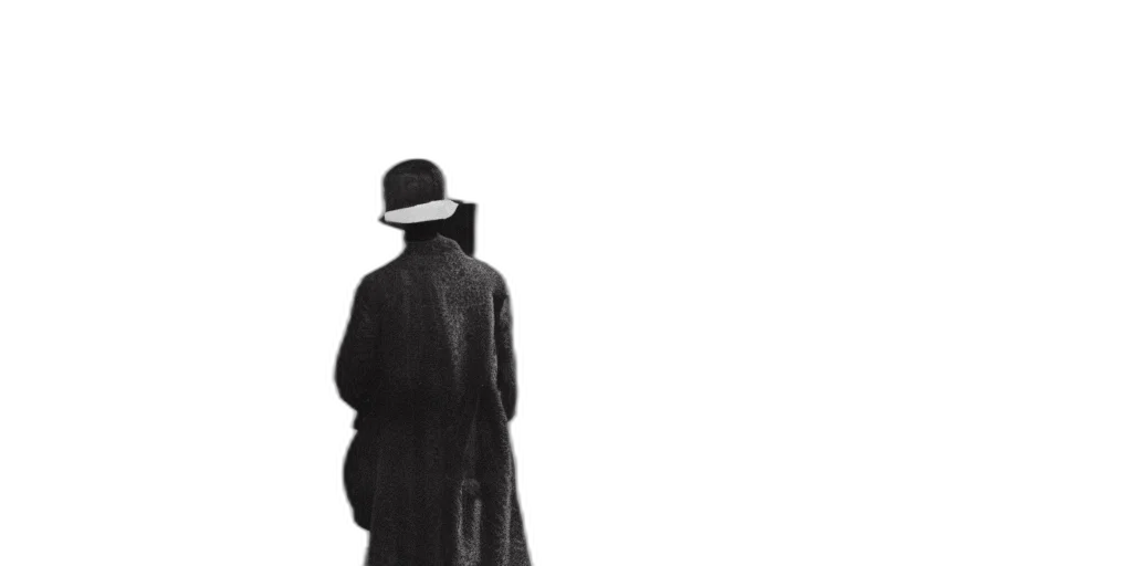 hat, jacket, staff, dress transparent PNG cut-out