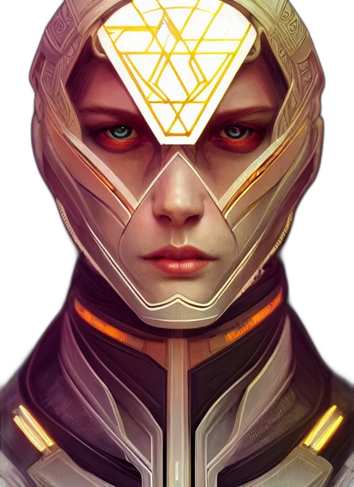 face, mask, robot, crown transparent PNG cut-out
