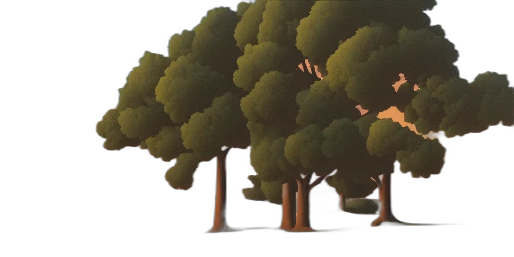 tree, crown, creature, animal transparent PNG cut-out