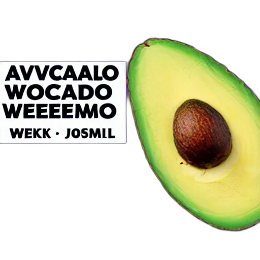 food, avocado, john, week transparent PNG cut-out